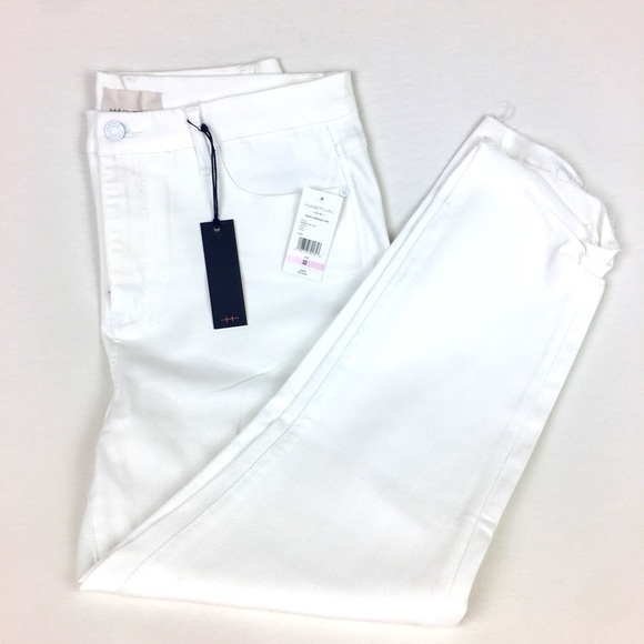 Habitual white chalk jeans Marina Bottom plead 32